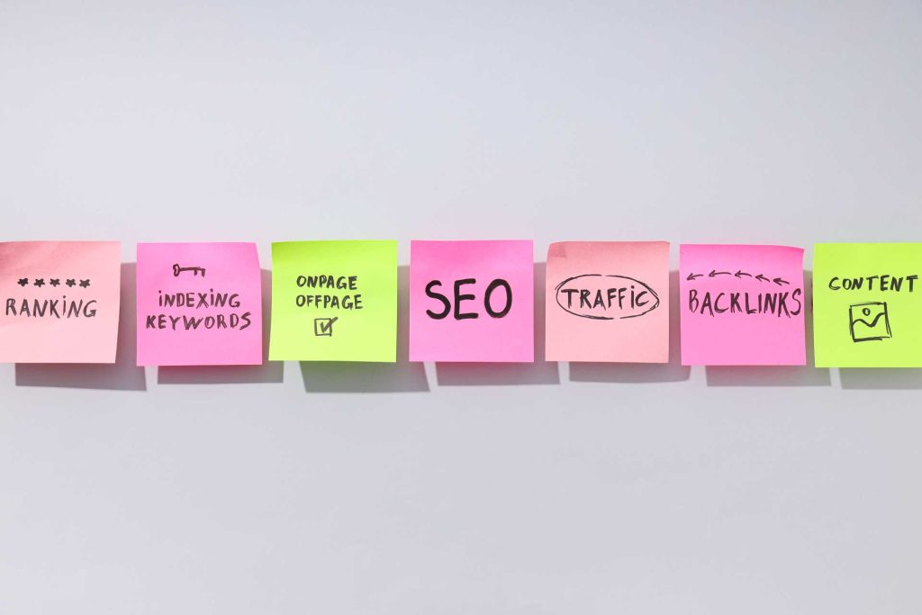 Image representing SEO and Google terms for search impact